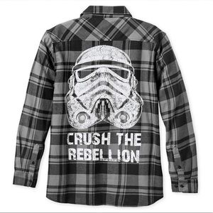 Disney Parks Limited Edition Star Wars Flannel Shirt